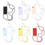 Compra al Por Mayor la Funda de silicona suave con cordón para iPhone X