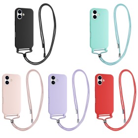 Compra al Por Mayor la Funda de silicona suave con cordón para Redmi 9C