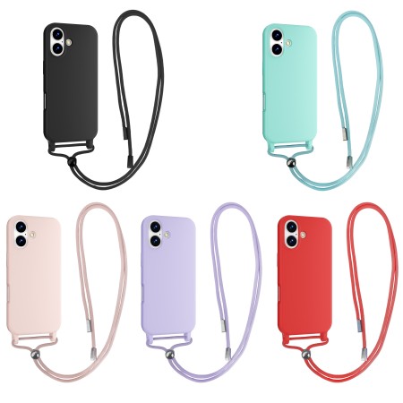 Compra al Por Mayor la Funda de silicona suave con cordón para Redmi Note 10 5G