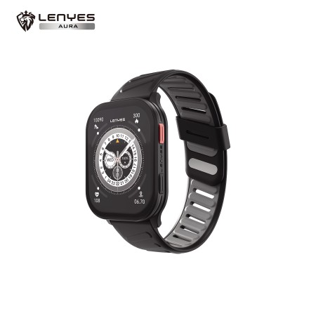 Smartwatch Lenyes AURA color Negro AMOLED al por Mayor | WePhone