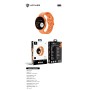Smartwatch Lenyes NOVA color Naranja Ultradelgado al por Mayor | WePhone