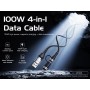 Cable 4 en 1 Lenyes LC568 100W al por Mayor | WePhone