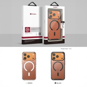 Compra al por mayor la funda PULOKA transparente para iPhone 13 con MagSafe y borde Antigolpes