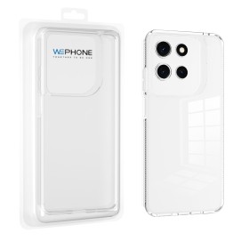 Funda para Moto G77 Transparente Rígida + TPU con Esquinas Reforzadas al por Mayor