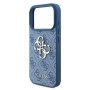 Funda Guess iPhone 17 Pro  Azul | Correa Perlas y Logo Metálico | Mayorista