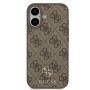 Funda Guess iPhone 17 Marrón MagSafe | Small 4G Metal Logo