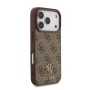 Funda Guess iPhone 17 Pro Max Marrón MagSafe | Small 4G Metal Logo