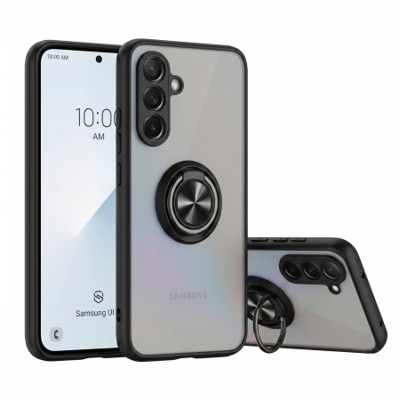 Funda para Samsung A56 Mate con Anillo Giratorio 360° Antigolpes en color Negro al por Mayor