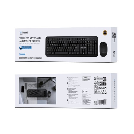 Combo Teclado + Mouse Inalámbrico Español - WO04