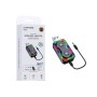 Wephone WU03 – Adaptador Inalámbrico de Audio 2 en 1 (TX) y (RX), BTS 5.3, RGB y Conector 3.5mm