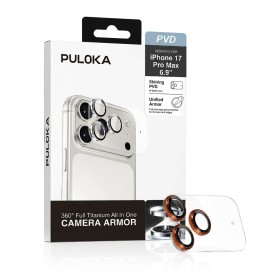 Protector Cámara Puloka All-In-One Titanium iPhone | Mayorista