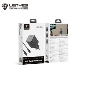 Kit Cargador GaN Lenyes 30W + Cable Lightning Venta al por Mayor | WePhone