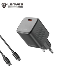Kit Cargador GaN Lenyes 30W + Cable Tipo-C Venta al por Mayor | WePhone