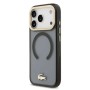 Venta al por Mayor de Funda Lacoste iPhone 17 Pro Max Mate y Negro | MagSafe