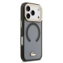 Venta al por Mayor de Funda Lacoste iPhone 17 Pro Max Mate y Negro | MagSafe
