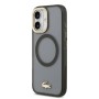 Venta al por Mayor de Funda Lacoste iPhone 17 Mate y Negro | MagSafe