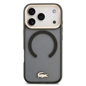 Venta al por Mayor de Funda Lacoste iPhone 17 Pro Mate y Negro | MagSafe