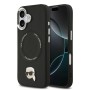 Venta al por Mayor Funda Karl Lagerfeld iPhone 17 Negra | K&C Pins y MagSafe
