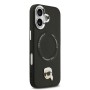 Venta al por Mayor Funda Karl Lagerfeld iPhone 17 Negra | K&C Pins y MagSafe