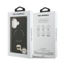Venta al por Mayor Funda Karl Lagerfeld iPhone 17 Negra | K&C Pins y MagSafe