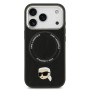 Venta al por Mayor Funda Karl Lagerfeld iPhone 17 Pro Negra | K&C Pins y MagSafe