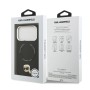 Venta al por Mayor Funda Karl Lagerfeld iPhone 17 Pro Negra | K&C Pins y MagSafe