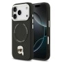 Venta al por Mayor Funda Karl Lagerfeld iPhone 17 Pro Max Negra | K&C Pins y MagSafe