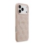 Venta al por Mayor Funda Guess iPhone 17 Pro Rosa MagSafe | Logo 4G Classic PU