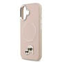 Venta al por Mayor Funda Karl Lagerfeld iPhone 17 Pro Rosa | K&C Pins y MagSafe
