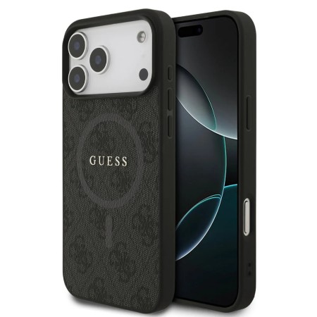 Venta al por Mayor Funda Guess iPhone 17 Pro Negro MagSafe | Piel Sintética
