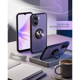 Funda Mate de Anillo Oppo A6 Pro 360°| Wephone Mayorista