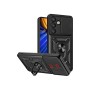Funda Armadura con Tapa Deslizante Samsung S26 FE Cámara y Anillo | Wephone Mayorista
