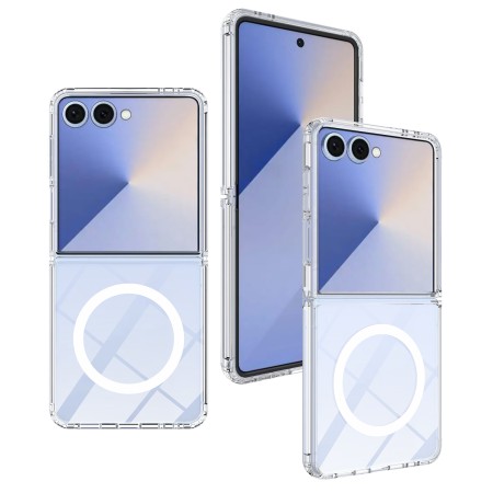 Funda Antigolpes Magsafe Transparente Samsung Z Flip8| Wephone Mayorista