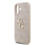 Funda Guess iPhone 17 Rosa | Correa Perlas y Logo Metálico | Mayorista