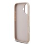 Funda Guess iPhone 17 Rosa | Correa Perlas y Logo Metálico | Mayorista