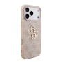 Funda Guess iPhone 17 Pro Rosa | Correa Perlas y Logo Metálico | Mayorista