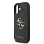 Funda Guess iPhone 17 Negro | Correa Perlas y Logo Metálico | Mayorista