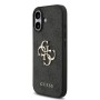 Funda Guess iPhone 17 Negro | Correa Perlas y Logo Metálico | Mayorista