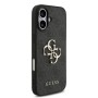 Funda Guess iPhone 17 Negro | Correa Perlas y Logo Metálico | Mayorista