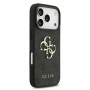 Funda Guess iPhone 17 Pro Max Negro | Correa Perlas y Logo Metálico | Mayorista