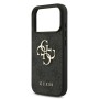 Funda Guess iPhone 17 Pro Max Negro | Correa Perlas y Logo Metálico | Mayorista