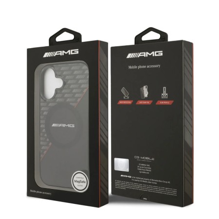 Venta al por mayor en linea Funda Premium AMG iPhone 17 MagSafe y Línea Roja Deportiva