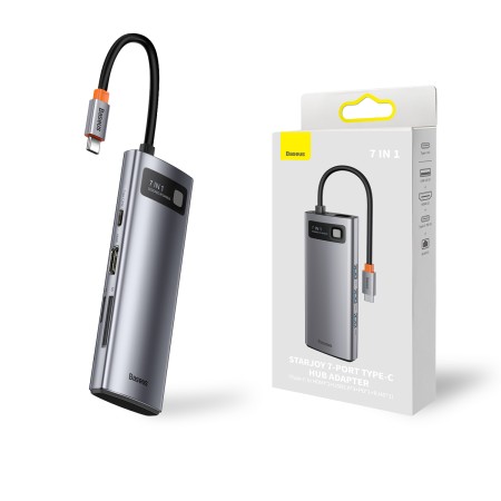 Baseus Docking Station 7 en 1 Type-C WKWG020113 | Mayorista