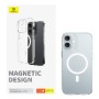 Funda Baseus Crystal Series iPhone 16 MagSafe Clear | Mayorista