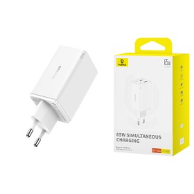 Baseus GaN6 Pro 65W Cargador Pared 2C+2U EU | Mayorista