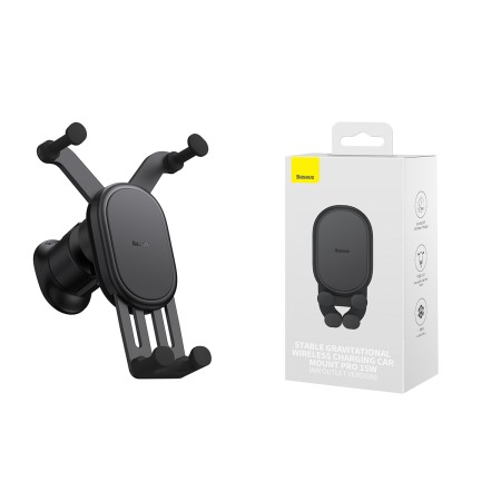 Baseus Stable Pro 15W Soporte Coche Inalámbrico | Mayorista
