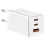 Baseus GaN5 Pro 65W Cargador Pared 2C+U EU | Mayorista