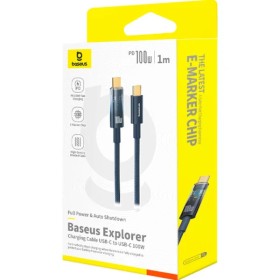 Baseus Explorer Cable USB-C a USB-C 100W 1m | Mayorista