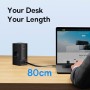 Baseus Regleta PowerCombo 65W USB y Cable Retráctil | Mayorista