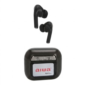 Auriculares Aiwa EBTW-350TN Negro al por Mayor | TWS ANC Bluetooth 5.4